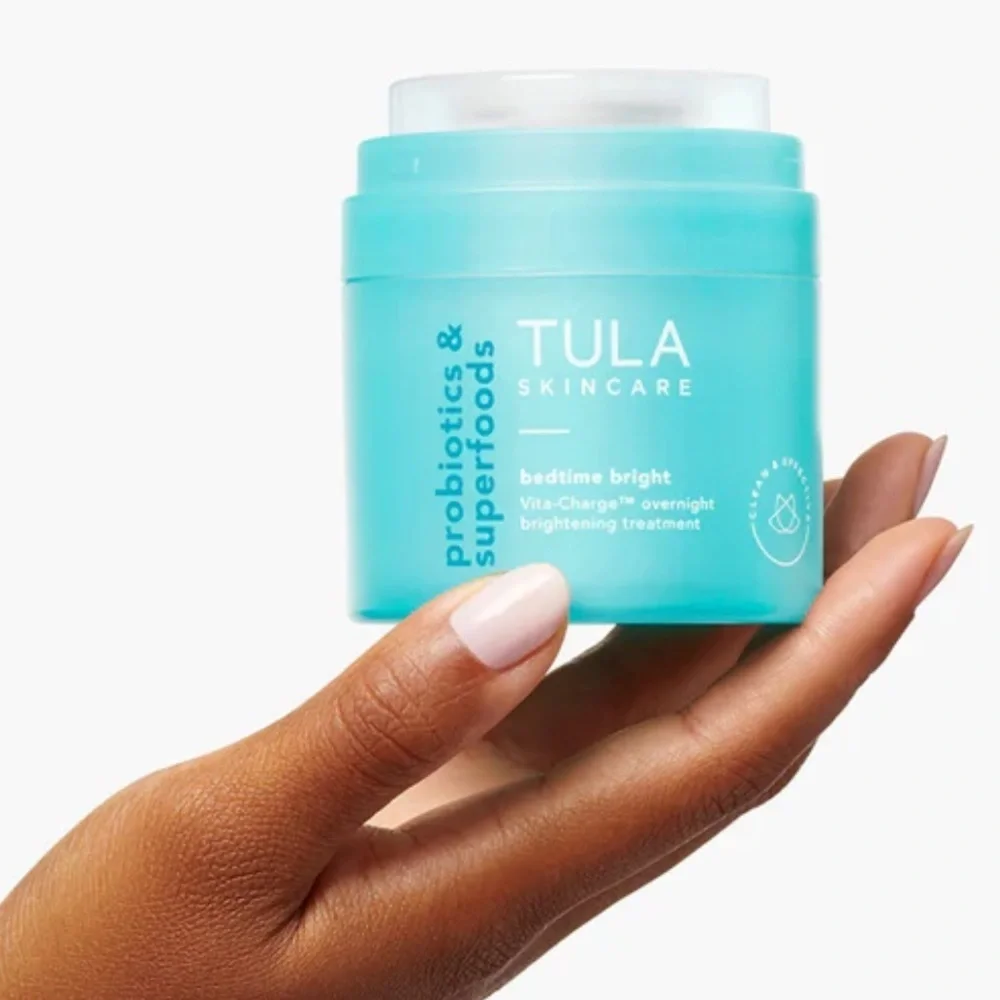 TULA bedtime bright Vita-Charge overnight brightening treatment